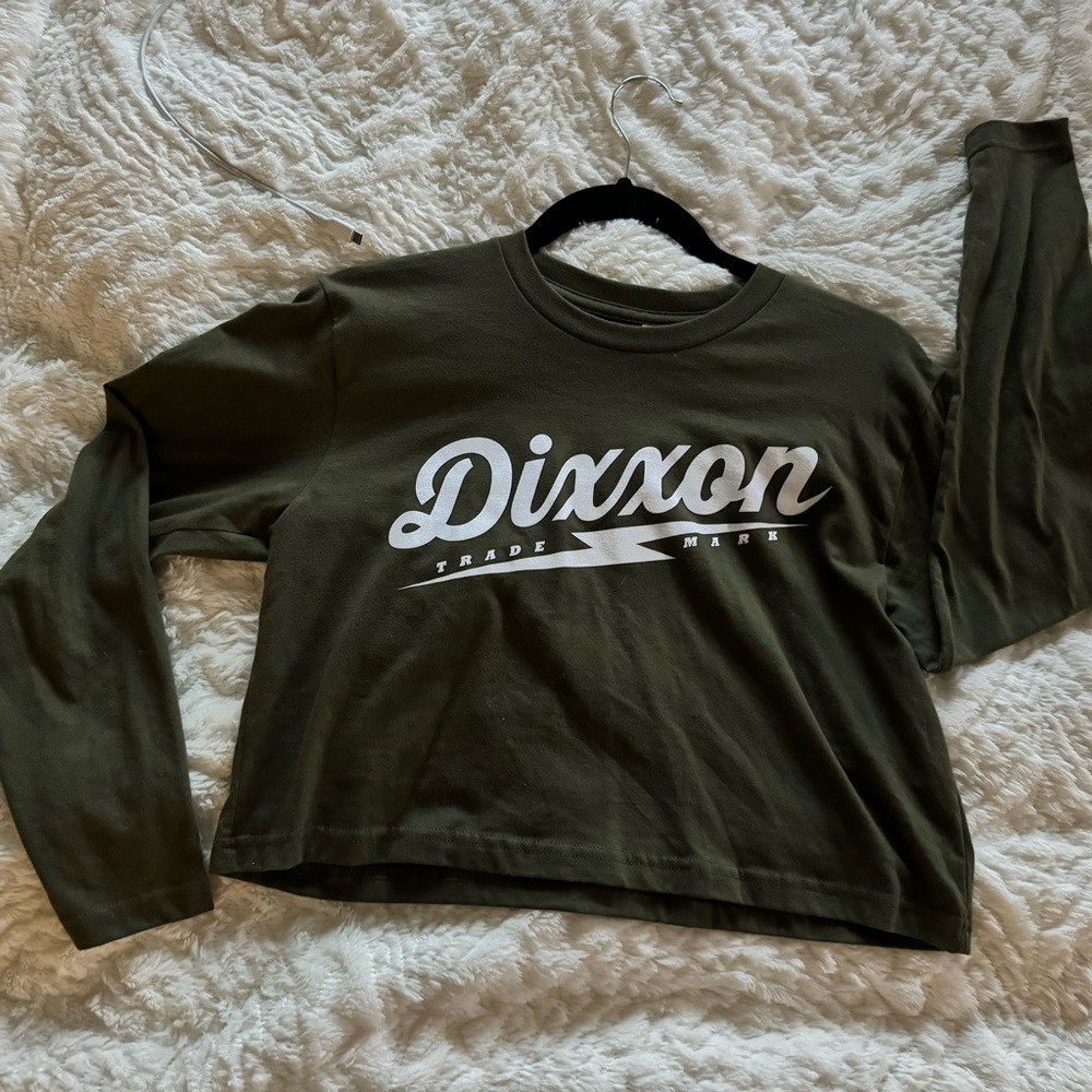 Dixxon Cropped long sleeve shirt - small